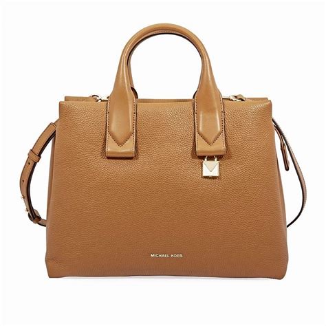 michael kors rollins large leather satchel|michael kors small satchel handbag.